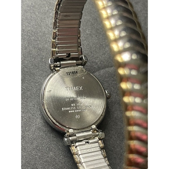Timex Cavatina T21854 Wrist Watch Women Stainless Steel Stretch Water Resistant - Picture 4 of 8